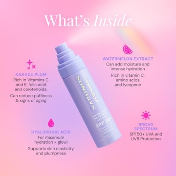 Naked Sundays SPF50+ Hydrating Glow Mist - Glow & Protect Daily