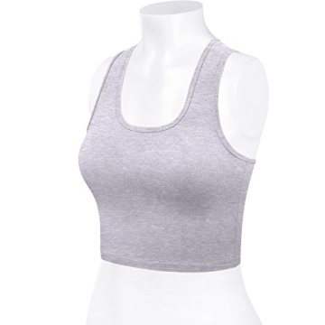 HATOPANTS Sleeveless Racerback Crop Camisole Tank Top