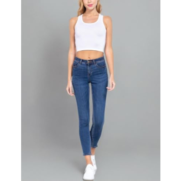 HATOPANTS Sleeveless Racerback Crop Camisole Tank Top