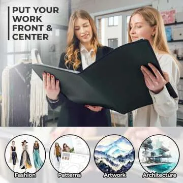 Dunwell 12x18 Art Portfolio Binder with Mounting Paper