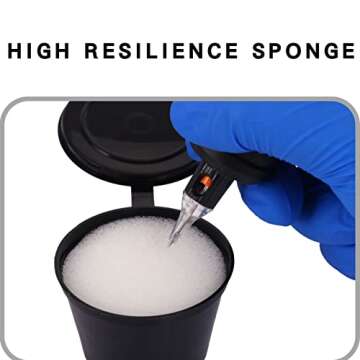 18pcs Disposable Rinse Dip Foam Cups for Easy Cleaning