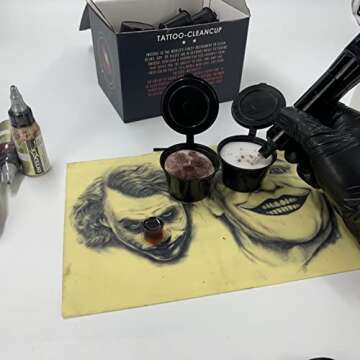 18pcs Disposable Rinse Dip Foam Cups for Easy Cleaning