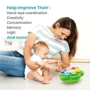 BEST LEARNING Mushroom Garden Educational Toddler Toy