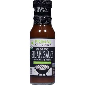 Primal Kitchen Organic Steak Sauce and Marinade, 8.5 OZ