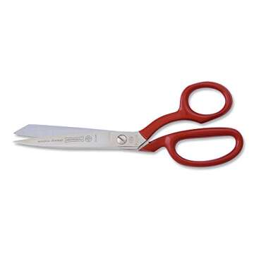 Mundial 8" Ergonomic Dressmaker Scissors for Precision Cutting