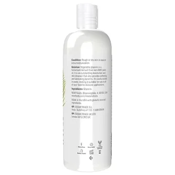 NOW Foods Pure Vegetable Glycerin for Skin & Hair Care 16-Oz