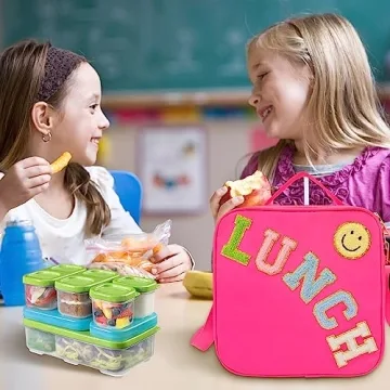 Stylish Insulated Lunch Bag for School and Travel