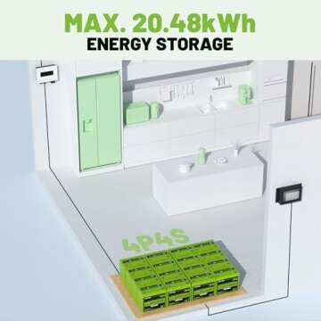 Lightweight CHITOLI 12V 100Ah LiFePO4 Battery