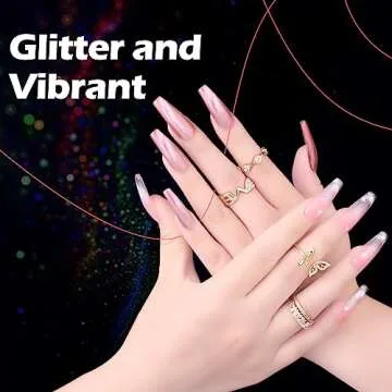 Clara Colors Cat Eye Gel Nail Polish, 12 Colors Holographic Glitter Cat Eye Gel Nail Polish Set with Magnet Romantic Galaxy Series Cat Eye Gel Polish Set Long Lasting Soak Off UV LED