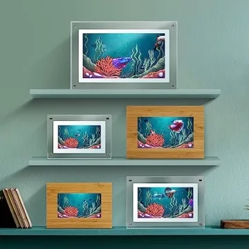 Infinite Objects Aquarium Video Canvas - Modern Home Decor