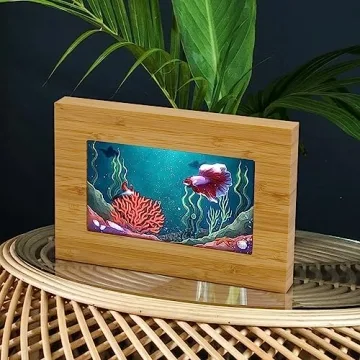 Infinite Objects Aquarium Video Canvas - Modern Home Decor