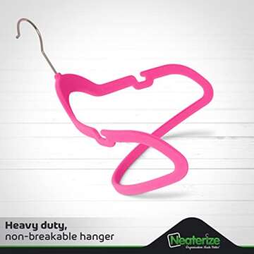 Velvet Hangers 20 Pack Pink – Heavy Duty Velvet Clothes Hangers - Non Slip Felt Coat and Suit Hangers for Closet - Lightweight Thin Space Saving Ganchos para Colgar Ropa