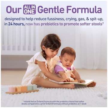 Enfamil NeuroPro Gentlease Baby Formula, Brain Building DHA, HuMO6 Immune Blend, Designed to Reduce ...