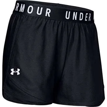 Under Armour Women's UA Play Up Shorts 3.0 LG Black