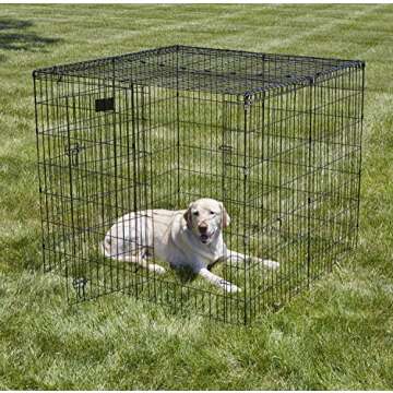 MidWest Homes for Pets Exercise Pen Wire Top - Safe and Durable Pet Enclosure