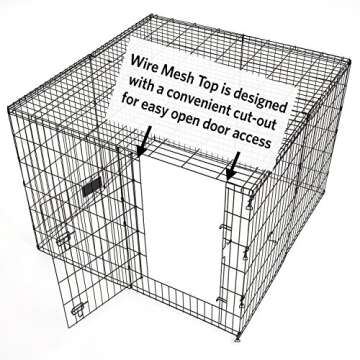 MidWest Exercise Pen Wire Top - Universal Pet Safety Solution