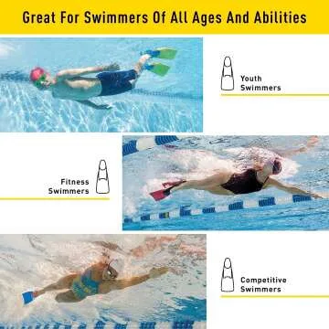 FINIS Long Floating Fins for Swimming and Snorkeling