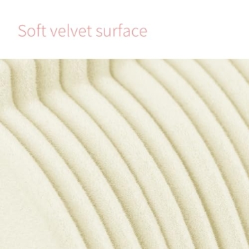 ManGotree Velvet Baby Hangers - Space Saving Non-Slip Design