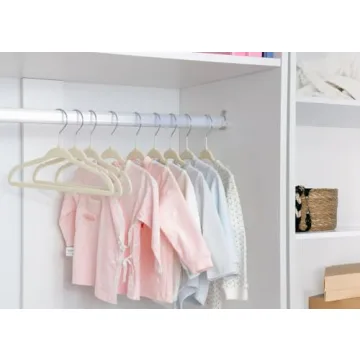 ManGotree Velvet Baby Hangers - Space Saving Non-Slip Design