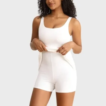 Women's Tennis Dress with Pockets and Built-in Shorts