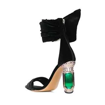 FSJ Women Open Toe Stylish Sandals for Elegant Occasions