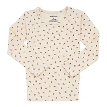 AVAUMA Baby Boys Girls Pajama Set 6M-7T Kids Cute Toddler Snug fit Pattern Design Pjs Cotton Sleepwe...