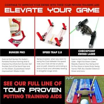 EyeLine Golf Impact Ball Liner - Precise Putting Aid