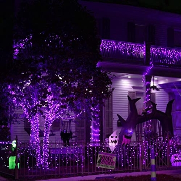 Dazzle Bright Fairy Lights - 20 FT LED Purple String