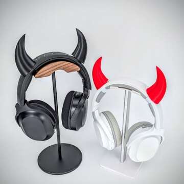 BeamTeam3D Demon Horns - Cool Headphone Attachments