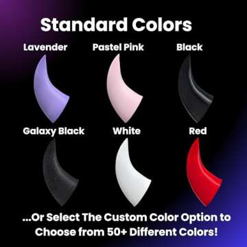 BeamTeam3D Demon Horns - Cool Headphone Attachments