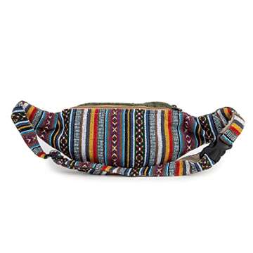 Sustainable Hemp Fanny Pack for Stylish Outdoor Adventures
