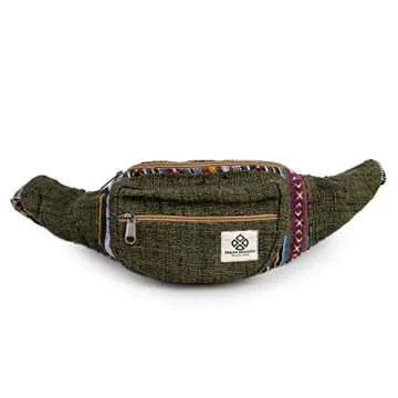 Sustainable Hemp Fanny Pack for Stylish Outdoor Adventures