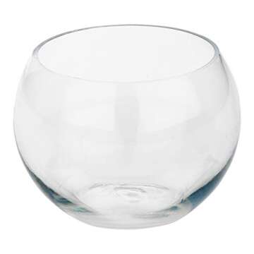 Restaurantware 4 Ounce Round Plastic Bowls 100 Disposable Sphere Cups - Premium Does Not Shatter Eas...