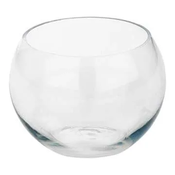 Restaurantware 4 Ounce Round Plastic Bowls 100 Disposable Sphere Cups - Premium Does Not Shatter Eas...