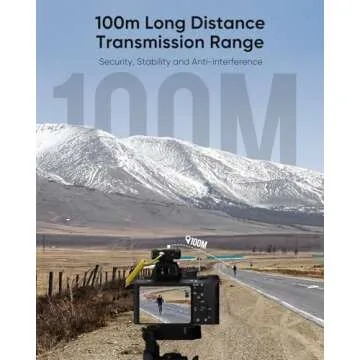 7RYMS iRay DW20 Wireless Lavalier Microphone, Noise Reduction Function,Safety Audio Track,Suitable for Cameras,iPhone,Android, Computers, Suitable for YouTube,Interviews, Vlogs,Live Streaming