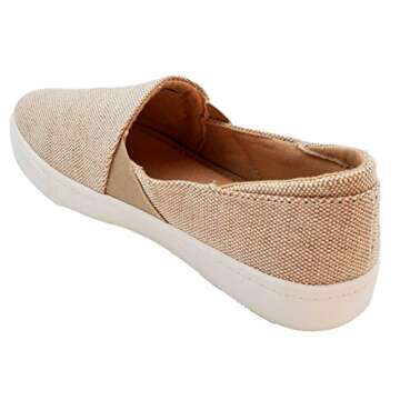 Soda Ridge Canvas Slip On Sneaker Womenâ€™s Size 7.5 Beige