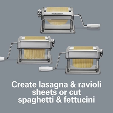 Hamilton Beach Pasta Maker 7 Settings Stainless Steel
