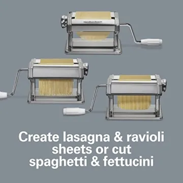 Hamilton Beach Pasta Maker 7 Settings Stainless Steel