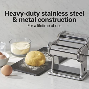 Hamilton Beach Pasta Maker 7 Settings Stainless Steel