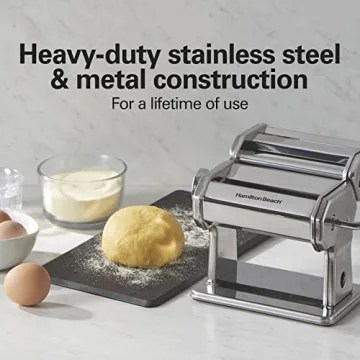Hamilton Beach Pasta Maker 7 Settings Stainless Steel
