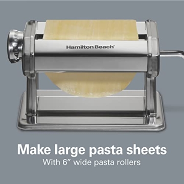 Hamilton Beach Pasta Maker 7 Settings Stainless Steel