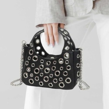 Stylish hibear Tote Bag for Women | Y2K Studded Purse