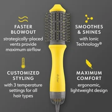 Drybar Single Shot Round Blow-Dryer Brush for Fast Shine