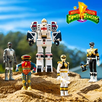 Super7 Power Rangers Black Ranger Action Figure Collectibles
