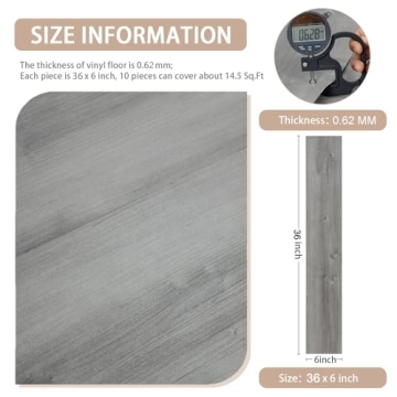 Self-Adhesive Waterproof Wood Grain Floor Tiles for Easy DIY