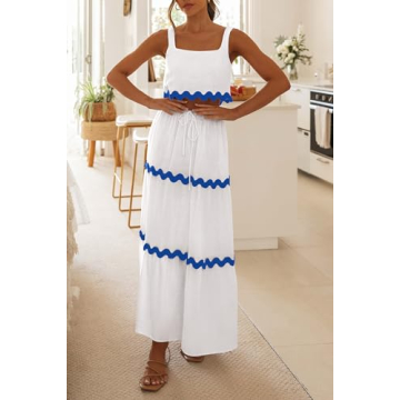 Stylish PRETTYGARDEN Women's Summer 2 Piece Beach Outfit