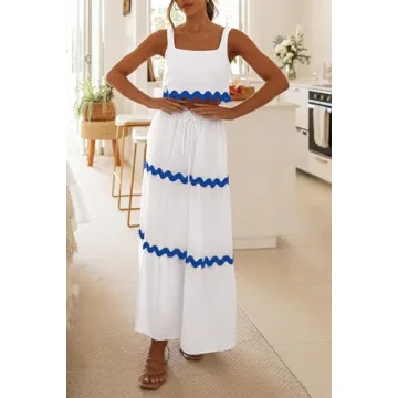 Stylish PRETTYGARDEN Women's Summer 2 Piece Beach Outfit