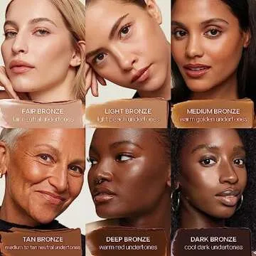 Saie Sun Melt Bronzer - Cream Balm for Natural Contour