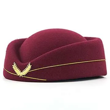 AOBRICON Elegant Wool Beret Hat for Women Stylish Winter