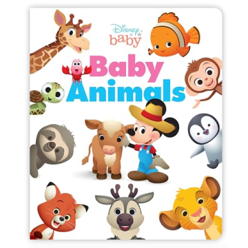 Disney Baby: Baby Animals – A Vibrant First Book for Infants and Toddlers